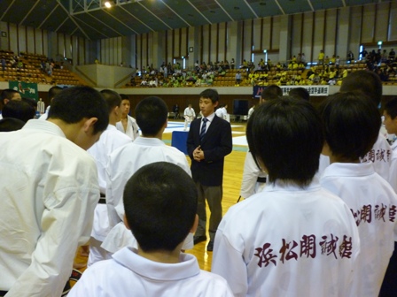 【空手道部】高校組手、大会結果報告