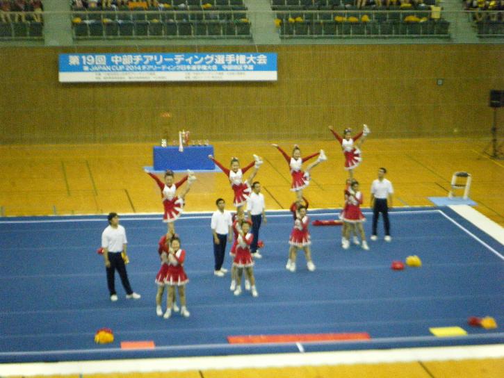 ☆チアリーディング部ＪＥＷＥＬＳ☆　中部選手権大会