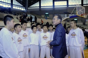 中学男子バスケット　ｂｊリーグカップの結果