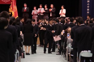 第１７回　浜松開誠館中学校卒業証書授与式を行いました