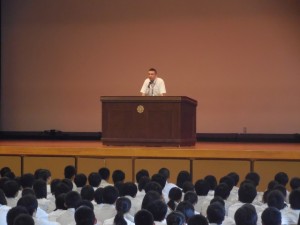 平成２７年度１学期終業式を行いました