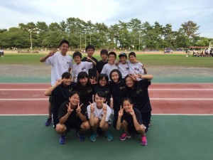 中学陸上部　浜松地区大会結果