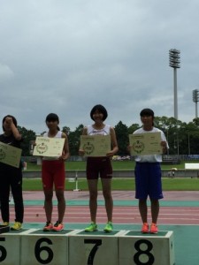 中学陸上競技部　県ジュニアオリンピック大会　結果