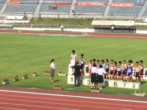 中学陸上競技部　東海大会結果