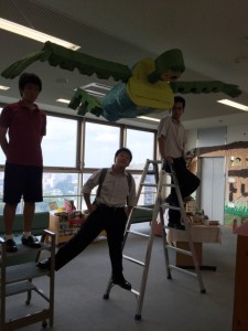 図書室装飾
