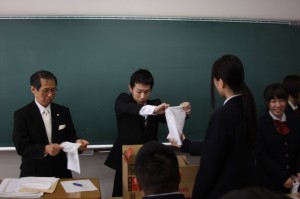 第１８回浜松開誠館高等学校卒業証書授与式を挙行しました