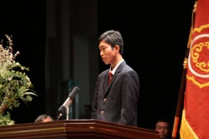 第１８回　浜松開誠館中学校卒業証書授与式が行われました
