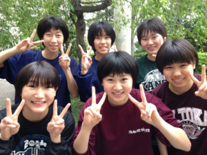 高校女子バスケット! 「祝 卒業&入学の春です」