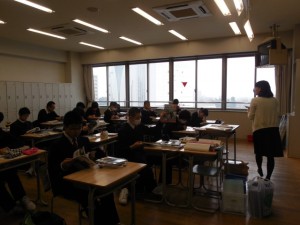 中学３年：新年度が始まりました