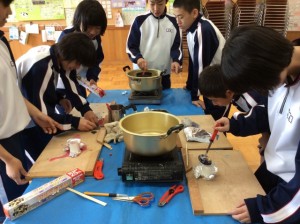 中学3年：立志合宿2日目