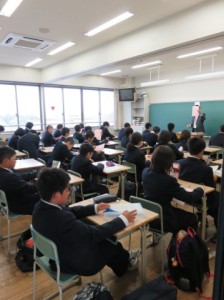 中学２年：学年目標が決まりました！