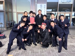 男子バスケット　２期生卒業！