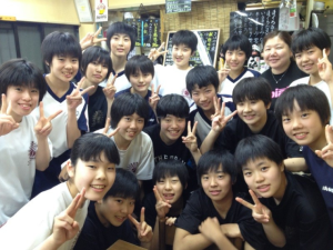 中学女子バスケット! 練習試合の結果