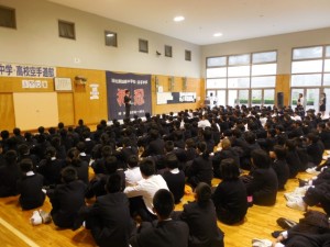 中学校長ブログ：連休明けの全校集会講話より