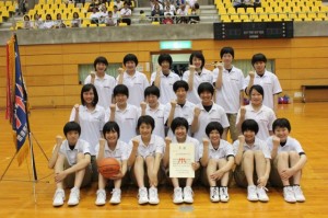 【速報】県総体・高校女子バスケットボール部優勝