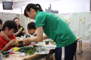 華道部：真澄祭の様子をお知らせします