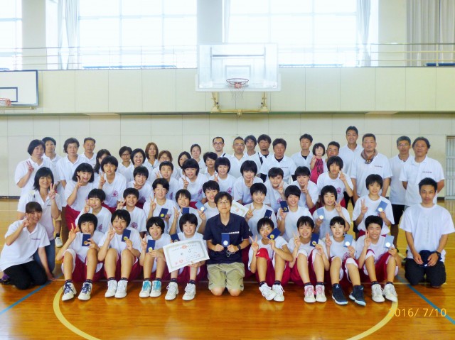 中学女子バスケット！　「中体連浜松地区大会」の最終結果