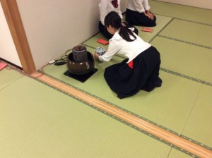 茶道部　学校茶道の合同茶会のご報告と今日の部活動