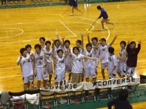 第47回高等学校全国選抜優勝大会静岡県予選　女子バスケットボール部初優勝