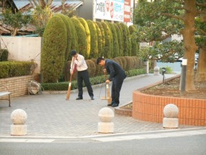 秋だ！ 落ち葉清掃をしよう。