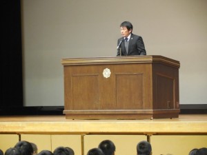 2学期終業式を行いました