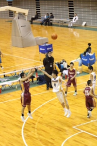 中学男子バスケット　県新人大会の結果（初日）