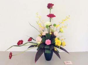 華道部：「”花の都しずおか”　フラワーデザインコンテスト2017」にて　県知事賞を受賞！