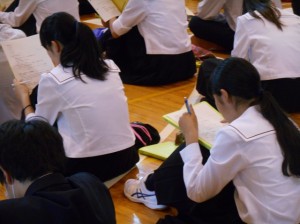 「なりたい自分になる」ために　高１進路説明会