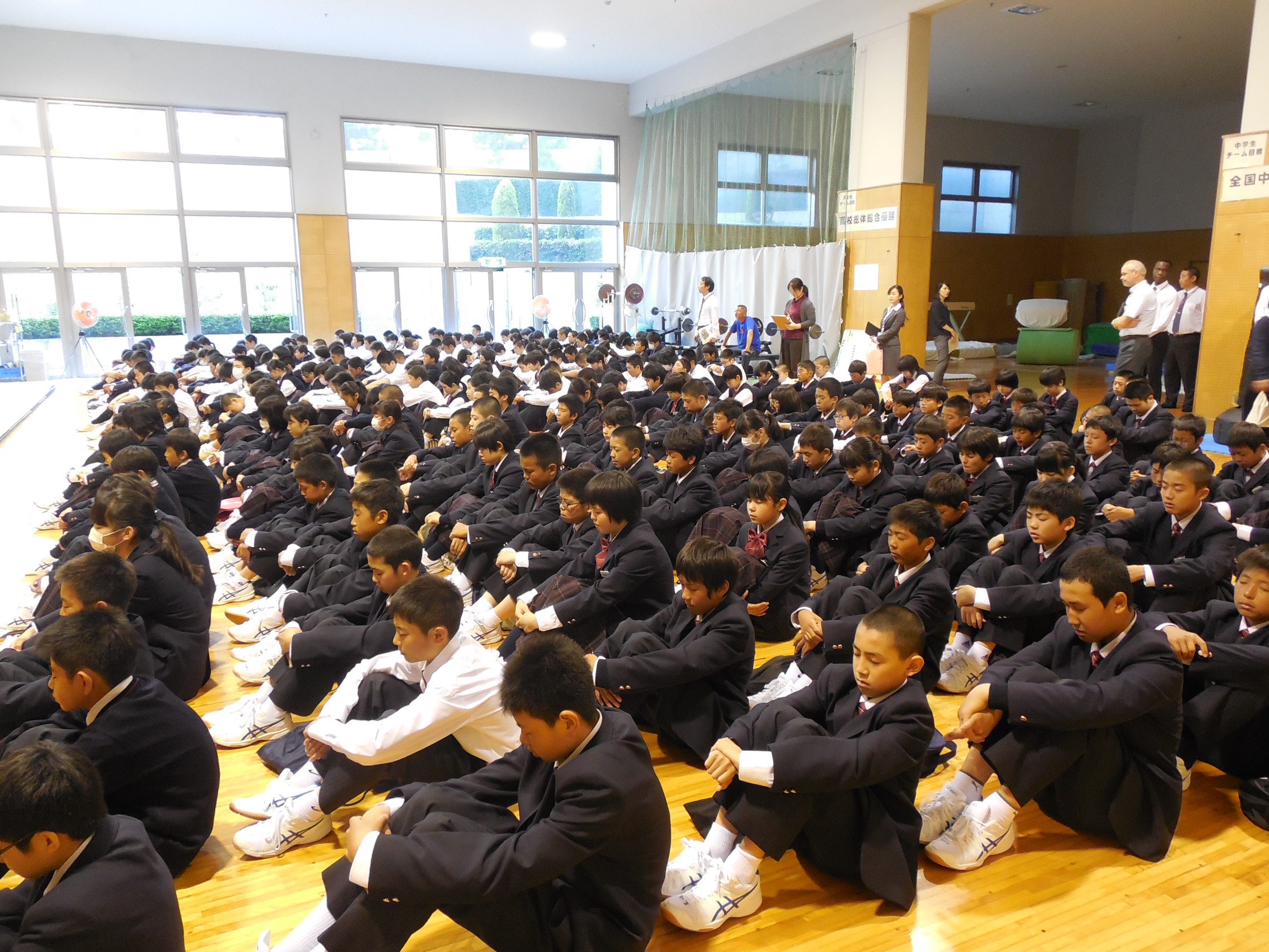 中学校高等学校全校集会を行いました 学校法人誠心学園 浜松開誠館中学校 高等学校