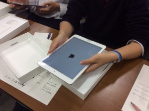 【ICT】iPadを配布しました