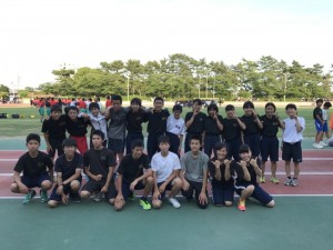 中学陸上競技部　浜松地区大会　結果