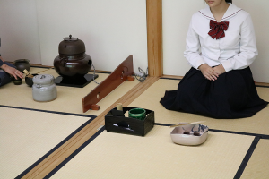 茶道部　夏のお稽古