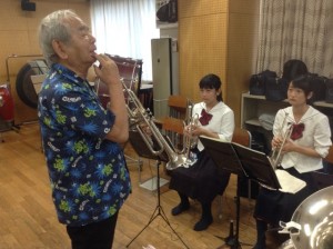 音楽総監督の遠山先生の熱いレッスン！