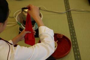 茶道部　学校茶道の合同茶会まであと2回です