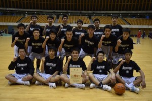 高校男子バスケット「新人戦県大会」結果報告