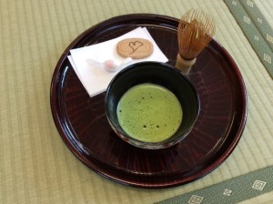 中学2年生　茶道体験