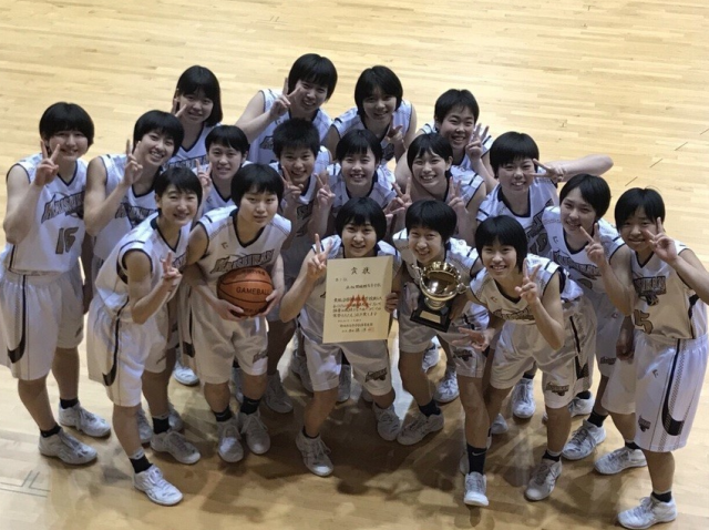高校女子バスケット! 「新人戦県大会」の結果