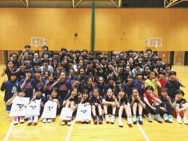 中学女子バスケット！　チャレンジの報告