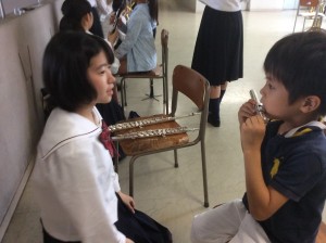 小1の子も音がすぐ出ました。