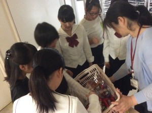 最後はお菓子のプレゼント