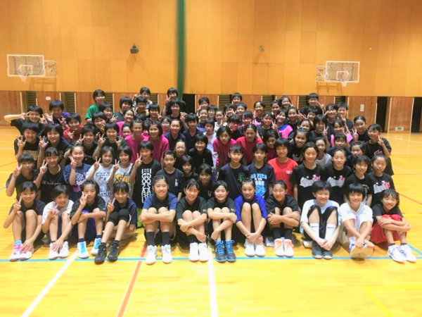 中学女子バスケット! 「サマーチャレンジ」報告