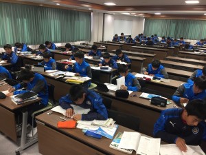 第４回中学勉強マラソンを実施しました