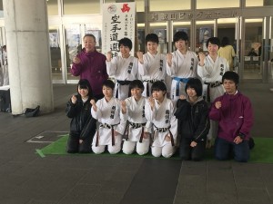 空手道部　【第３８回全国高等学校　空手道選抜大会】