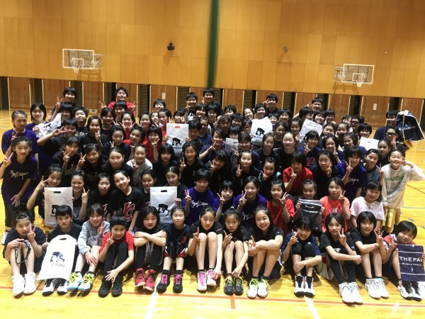 中学女子バスケット! チャレンジの報告