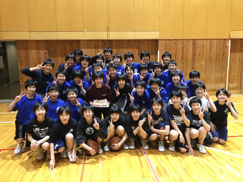 中学女子バスケット! 練習試合の結果