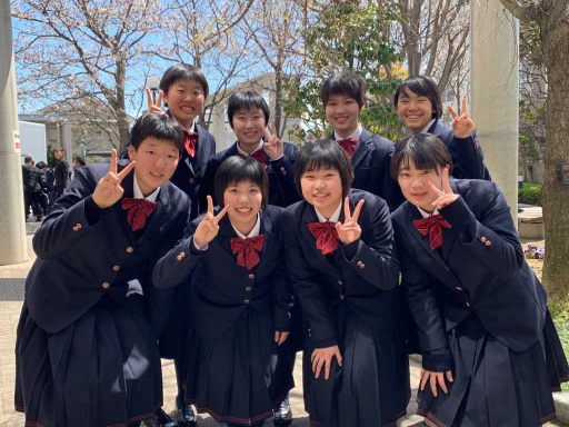 高校女子バスケット! 入学式