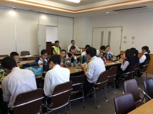 中・高合同　生徒会ランチミーティングを開きました！