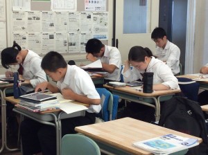 第3回中学勉強マラソンが行われました