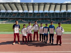 中学陸上部　静岡県駅伝大会