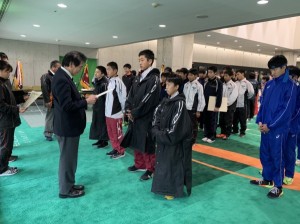 中学陸上部　西部駅伝競走大会　結果